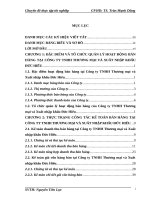 Hoàn thiện công tác kế toán bán hàng tại Công ty TNHH Thương mại và Xuất nhập khẩu Đức Hiếu