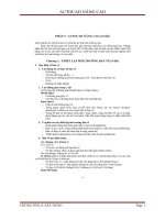 BÀI GIẢNG AUTOCAD NÂNG CAO