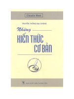 Truyền thông đại chúng  những kiến thức cơ bản