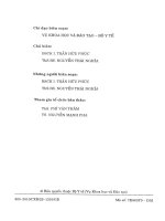 Sinh lý bệnh (Dùng cho đào tạo CĐ y học)