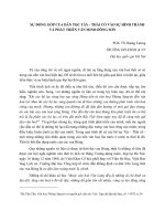 SỰ ĐÓNG GÓP CỦA DÂN TỘC TÀY - THÁI CỔ VÀO SỰ HÌNH THÀNH VÀ PHÁT TRIỂN VĂN MINH ĐÔNG SƠN