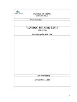 Văn học phương Tây 3 (thế kỷ XX)