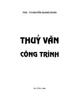 Thủy văn công trình