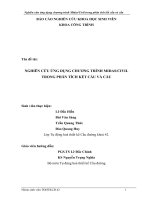 BÁO CÁO NGHIÊN CỨU ỨNG DỤNG CHƯƠNG TRÌNH MIDAS-CIVIL TRONG PHÂN TÍCH KẾT CẤU VÀ CẦU