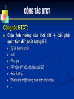 BÀI GIẢNG CÔNG TÁC BTCT