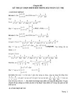 Cực trị - phần 1 - ViettelStudy