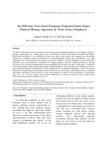 An Efficient Tree-based Frequent Temporal Inter-object Pattern Mining Approach in Time Series Databases