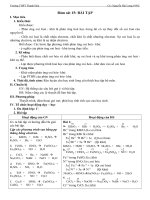 Giáo án Hóa học lớp 10 - Bám sát 15 BÀI TẬP