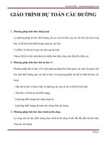 GIÁO TRÌNH DỰ TOÁN CẦU ĐƯỜNG, MAI BÁ NHẪN