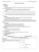 Giáo án Hóa học lớp 10 - Bám sát 29 BÀI TẬP