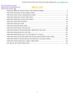 Phương pháp giải bài tập Hóa nhanh và hay nhất