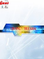 Slide bài giảng về thuế chương các thuế khác