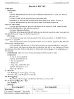 Giáo án Hóa học lớp 10 - Bám sát 8 BÀI TẬP