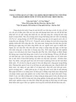 Tăng Cường Quản Lý Nhu Cầu (DSM) Nhằm Thích Ứng Với Tình Trạng Khan Hiếm Nước Ở Vùng Duyên Hải Miền Trung