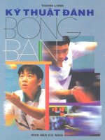 Kỹ thuật đánh bóng bàn