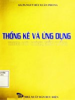 Thống kê và ứng dụng trong bưu chính, viễn thông