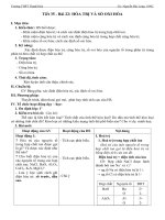 Giáo án Hóa học lớp 10 - Tiết 35 - Bài 22 HÓA TRỊ VÀ SỐ OXI HÓA