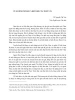 VỀ SỰ HÌNH THÀNH VÀ BIẾN ĐỔI CỦA THEN TÀY