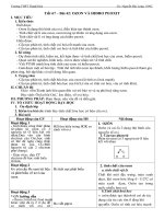 Giáo án Hóa học lớp 10 - Tiết 67 – Bài 42 OZON VÀ HIĐRO PEOXIT