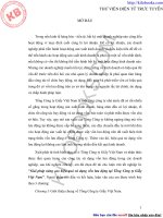 Giải pháp nâng cao hiệu quả sử dụng vốn lưu động tại Tổng Công ty Giấy Việt Nam