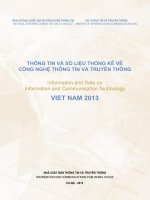 Thông tin và số liệu thống kê về công nghệ thông tin và truyền thông
