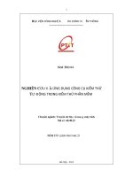luận văn thạc sĩ nghiên cứu và ứng dụng công cụ kiểm thử tự động trong kiểm thử phần mềm