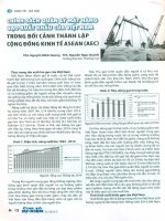 Chính sách quản lý mặt hàng gạo xuất khẩu của việt nam trong bối cảnh thành lập cộng đồng kinh tế asean (AEC)