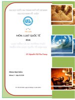 luật mềm và xu hướng phát triển của luật quốc tế hiện đại