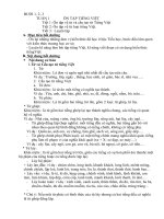 giáo án bồi dưỡng hè ngữ văn 6