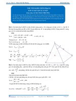 Thể tích khối Chóp -  Tài liệu p tự luyện Toán 12 - P1