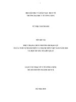 Thực trạng chấn thương do bạo lực ở lứa tuổi vị thành niên và thanh thiếu niên Việt Nam năm 2010 và một số yếu tố liên quan