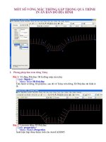 MỘT SỐ VƯỚNG MẮC THƯỜNG GẶP TRONG QUÁ TRÌNH IN ẤN BẢN ĐỒ ĐỊA HÌNH