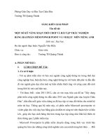 MỘT SỐ KỸ NĂNG SOẠN TRÒ CHƠI VÀ BÀI TẬP TRẮC NGHIỆM BẰNG HAI PHẦN MỀM POWER POINT VÀ VIOLET  MÔN TIẾNG ANH