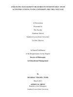 Enhancing management measures on studentsself study activities at hung vuong university, phu tho, viet nam