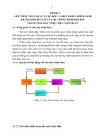 GIỚI THIỆU TỔNG QUAN VỀ LÒ HƠI VÀ ĐIỀU KHIỂN THÍCH NGHI