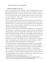 Nguồn của luật quốc tế