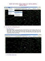 MỘT SỐ VƯỚNG MẮC KHI XÂY DỰNG ĐƯỜNG
