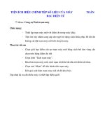 TIỆN ÍCH HIỆU CHỈNH TỆP SỐ LIỆU CỦA MÁY TOÀN ĐẠC ĐIỆN TỬ