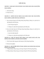 TIỂU LUẬN VẬN TẢI – BẢO HIỂM HÀNG HOÁ XUẤT NHẬP KHẨU