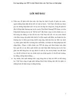 Các hoạt động của TPP Cơ hội Thách thức cho Việt Nam và Giải pháp