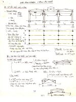 Sơ đồ kết cấu nhà công nghiệp một tầng lắp ghép