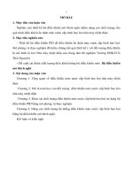 Khảo sát chất lượng điều khiển mức nước cấp bình bao hơi sử dụng bộ điều khiển PID bằng mô phỏng và thực nghiệm 