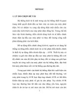 Nghiên cứu hệ thống điều khiển kích từ máy phát điện đồng bộ có xét đến PSS 