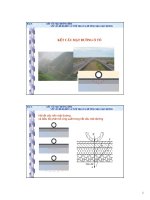 BÀI 5 kết cấu mặt ĐƯỜNG mềm với vấn đề độ bền và TUỔI THỌ của bê TÔNG NHỰA mặt ĐƯỜNG 