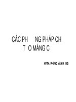 Vật lý màng mỏng -Các phương pháp chế tạo màng cơ