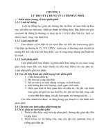 CÁC PHƯƠNG PHÁP TÍNH TOÁN CHẾ độ làm VIỆC của lưới PHÂN PHỐI 