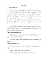 Đề tài nghiên cứu phương pháp điều chỉnh tốc độ động cơ một chiều ở vùng trên tốc độ cơ bản  