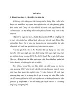 Đề xuất phương pháp thiết kế bộ điều khiển mới sử dụng đại số gia tử áp dụng cho một số lớp đối tượng công nghiệp  