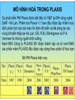 Bài giảng mô hình hoá trong PLAXIS