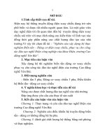 Nghiên cứu xây dựng hệ thực nghiệm biến tần – động cơ điện xoay chiều, phục vụ cho công tác đào tạo nghề điện công nghiệp của khoa điện, trường cao đẳng nghề yên bái 